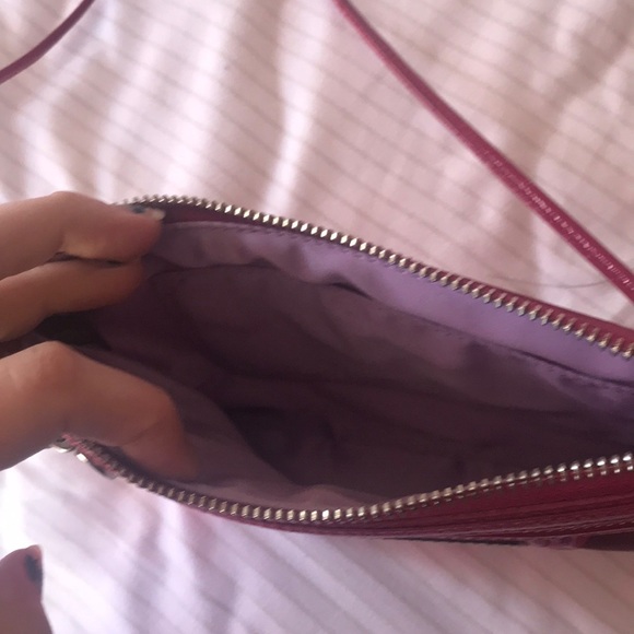 Pink and purple coach poppy purse - Picture 4 of 5